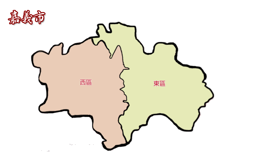 嘉義市地圖