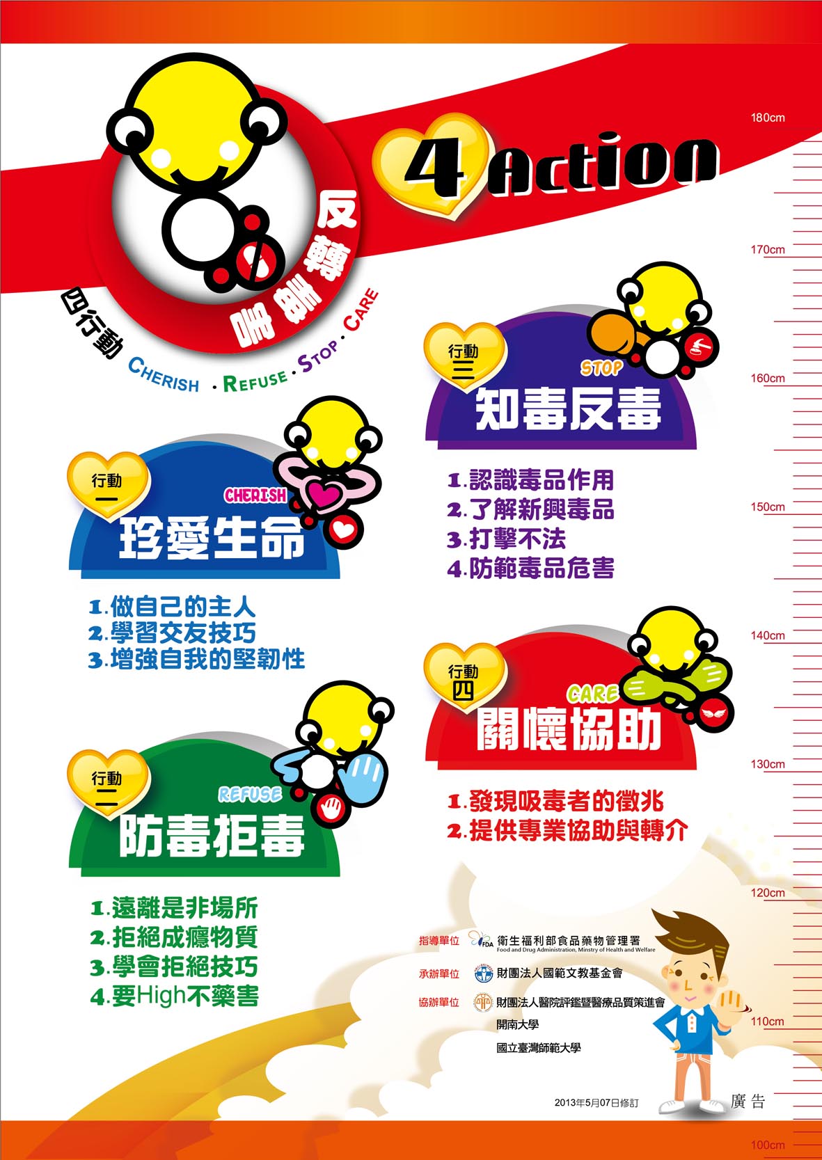反轉毒害四行動海報